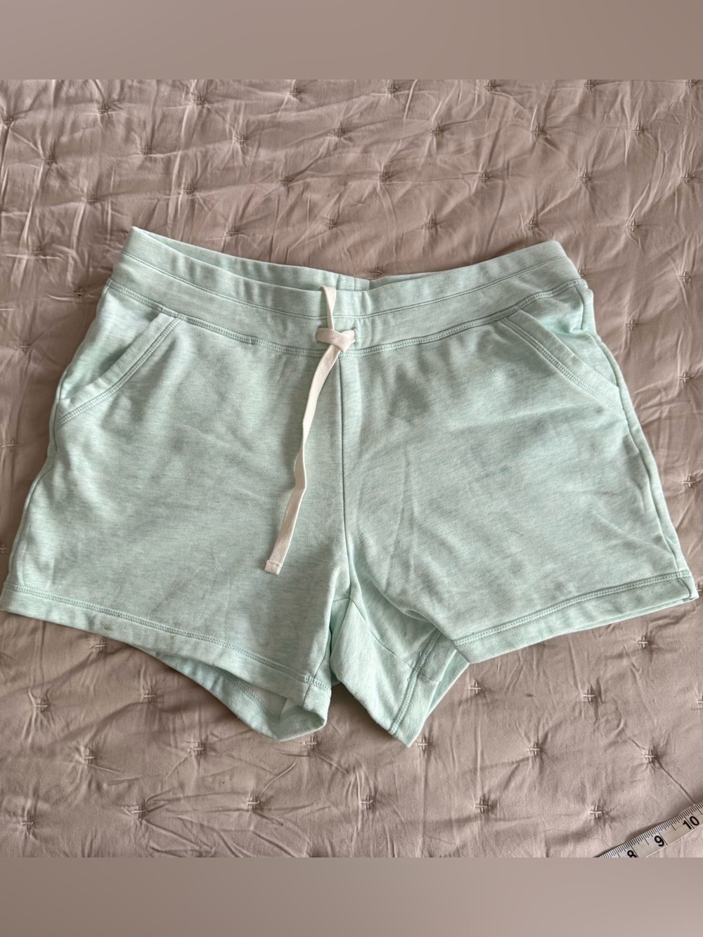 32 Degree Cool Women's Light Mint Drawstring Athletic Shorts